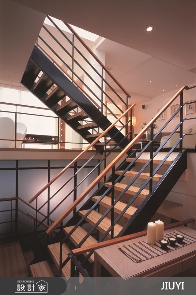 80坪老屋(16~30年)＿人文禪風客廳樓梯案例圖片＿俱意設計＿俱意_28之5