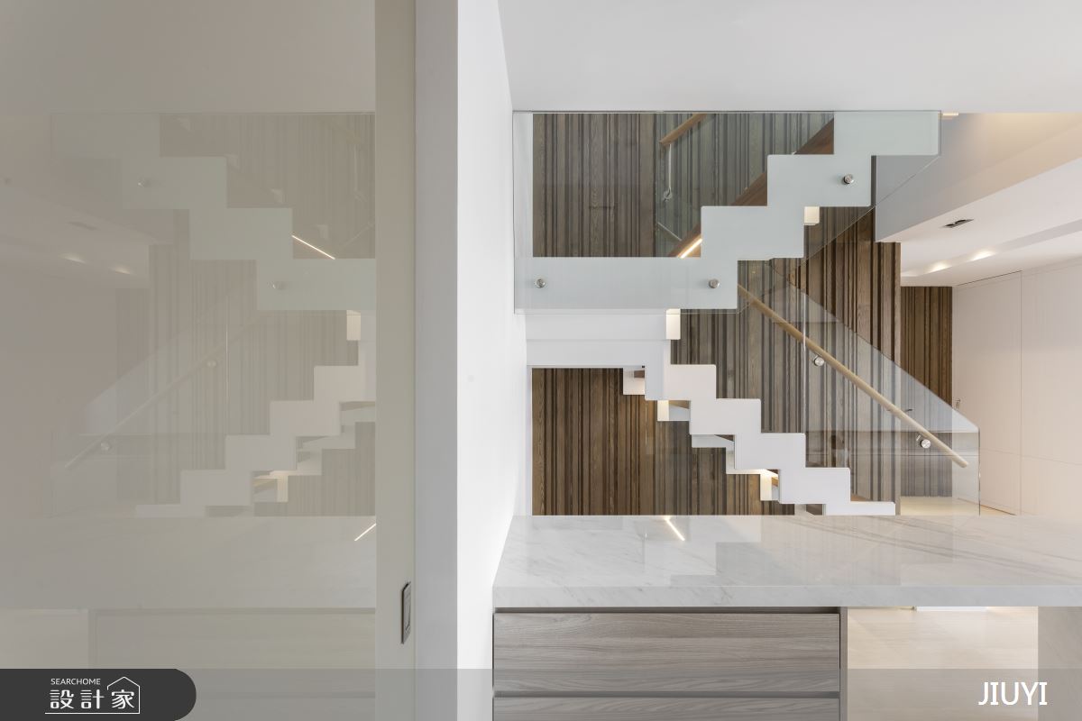 150坪新成屋(5年以下)＿現代風餐廳樓梯案例圖片＿俱意設計＿俱意_34之3