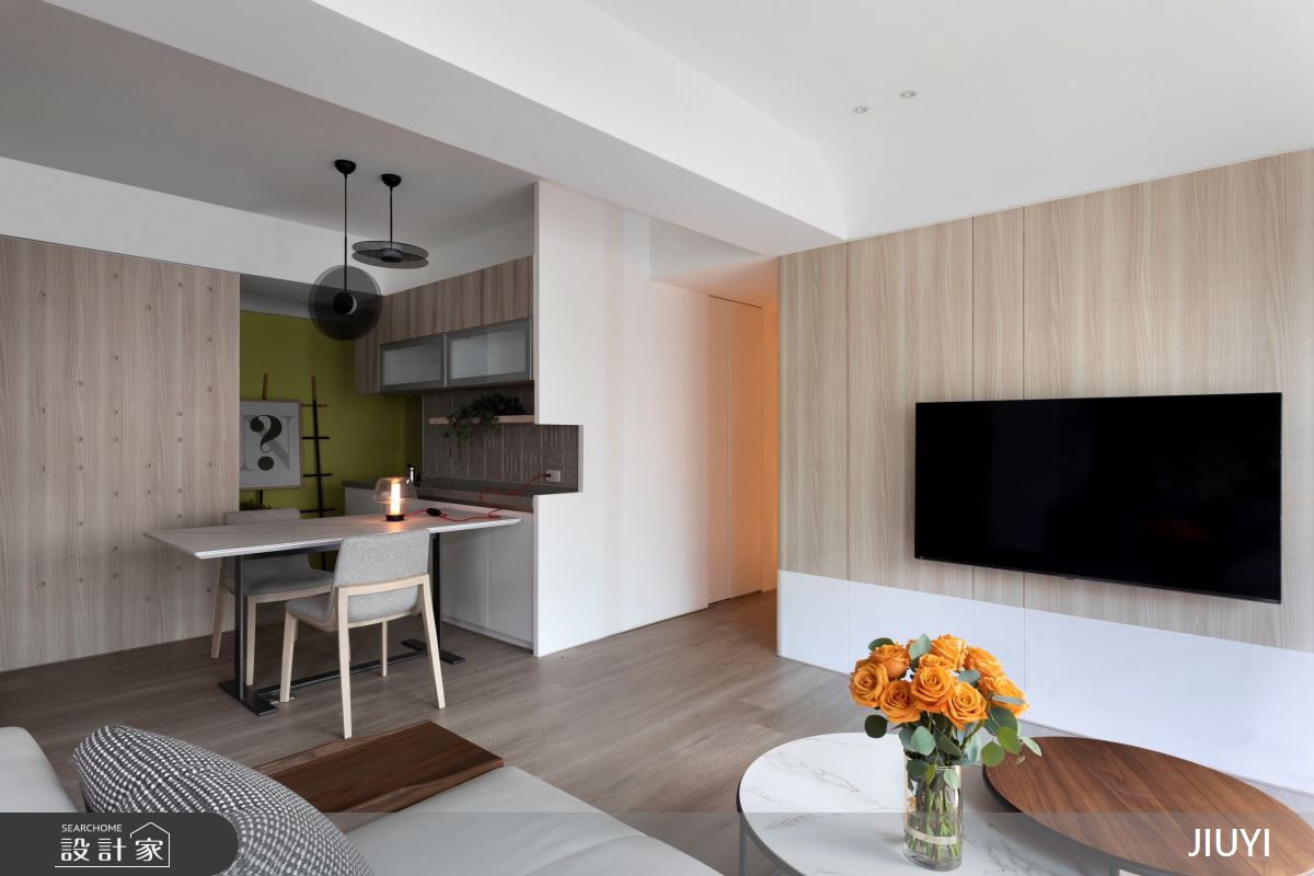 22坪老屋(41~50年)＿現代風客廳餐廳案例圖片＿俱意設計＿俱意_36之2