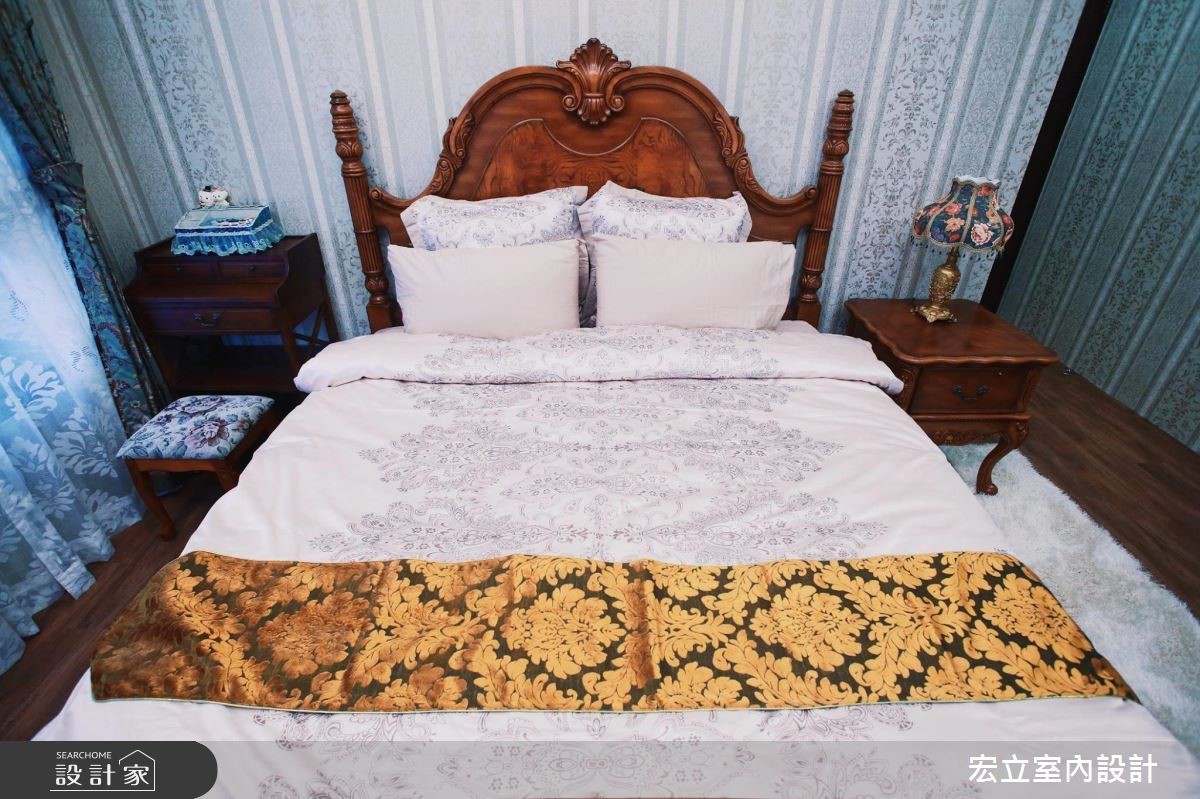 60坪新成屋(5年以下)＿新古典臥室案例圖片＿宏立室內設計＿宏立_01之9