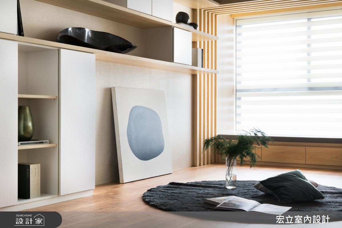 50坪新成屋(5年以下)＿混搭風和室案例圖片＿宏立室內設計＿宏立_02之12
