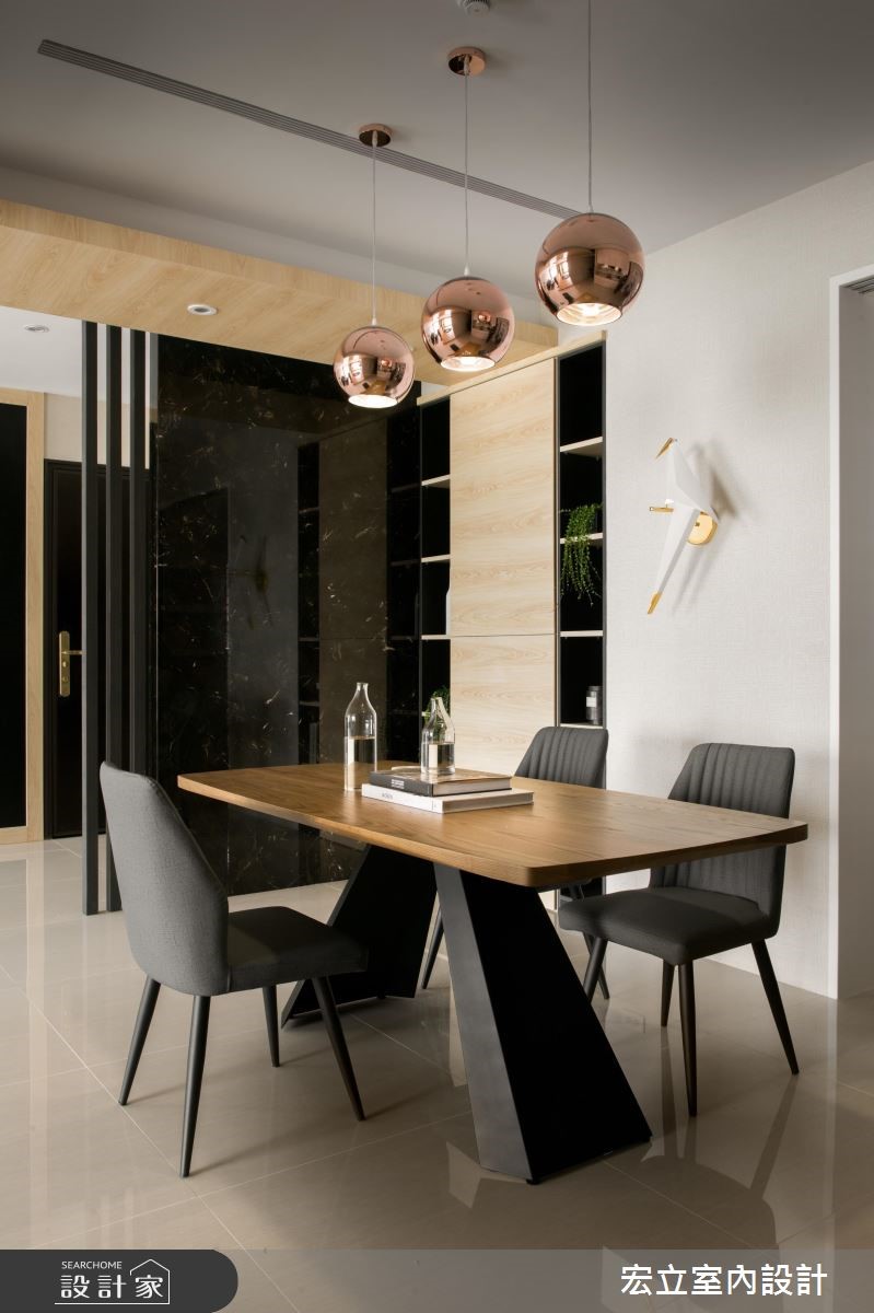 50坪新成屋(5年以下)＿混搭風餐廳案例圖片＿宏立室內設計＿宏立_02之9