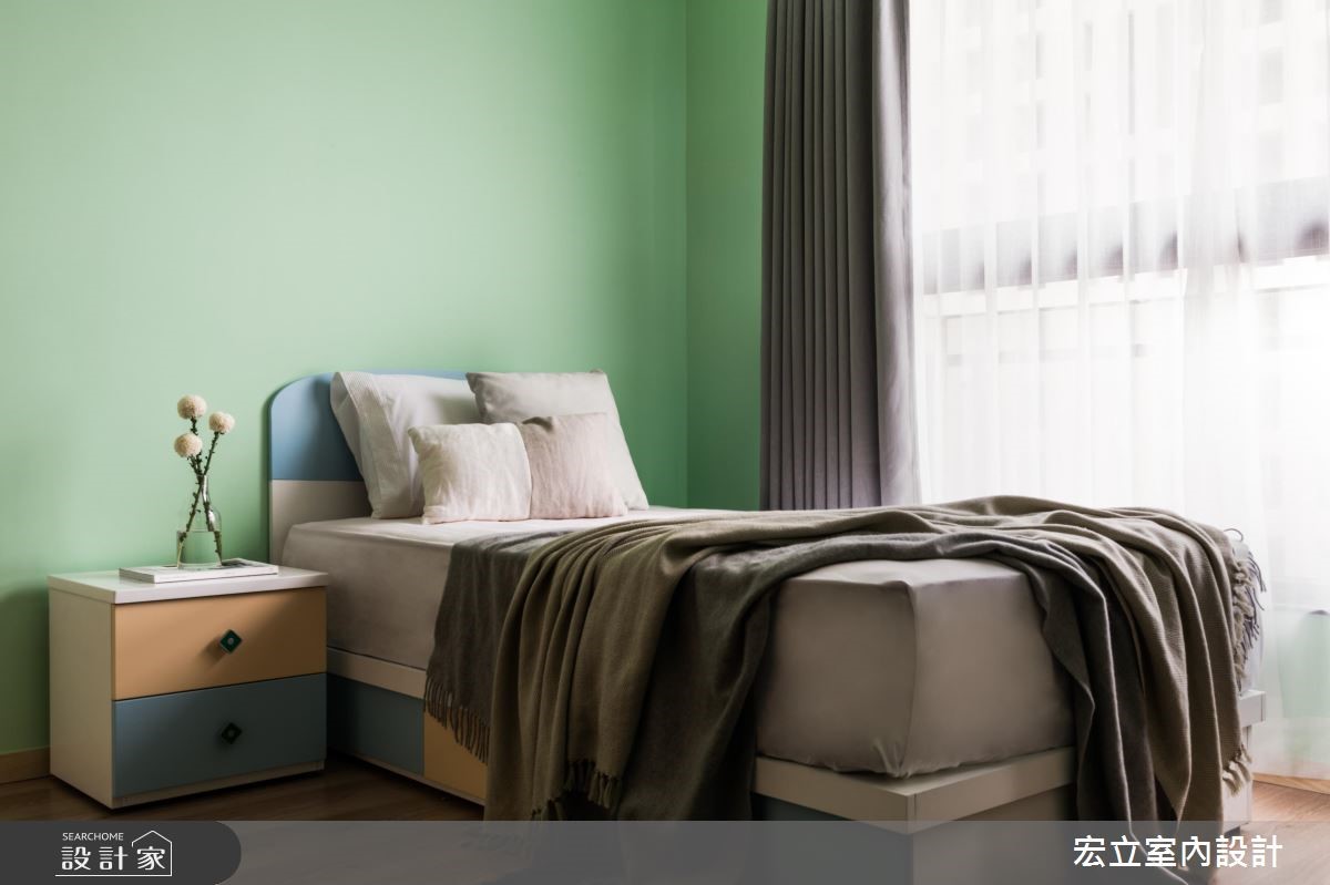 50坪新成屋(5年以下)＿混搭風臥室案例圖片＿宏立室內設計＿宏立_02之18