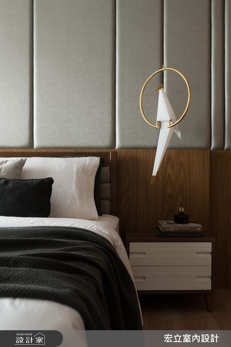 50坪新成屋(5年以下)＿混搭風臥室案例圖片＿宏立室內設計＿宏立_02之17