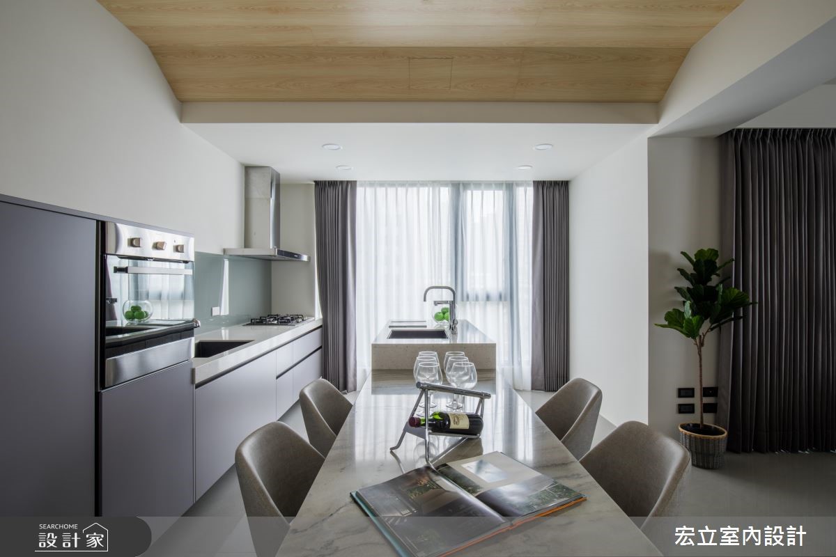45坪新成屋(5年以下)＿混搭風餐廳案例圖片＿宏立室內設計＿宏立_03之10