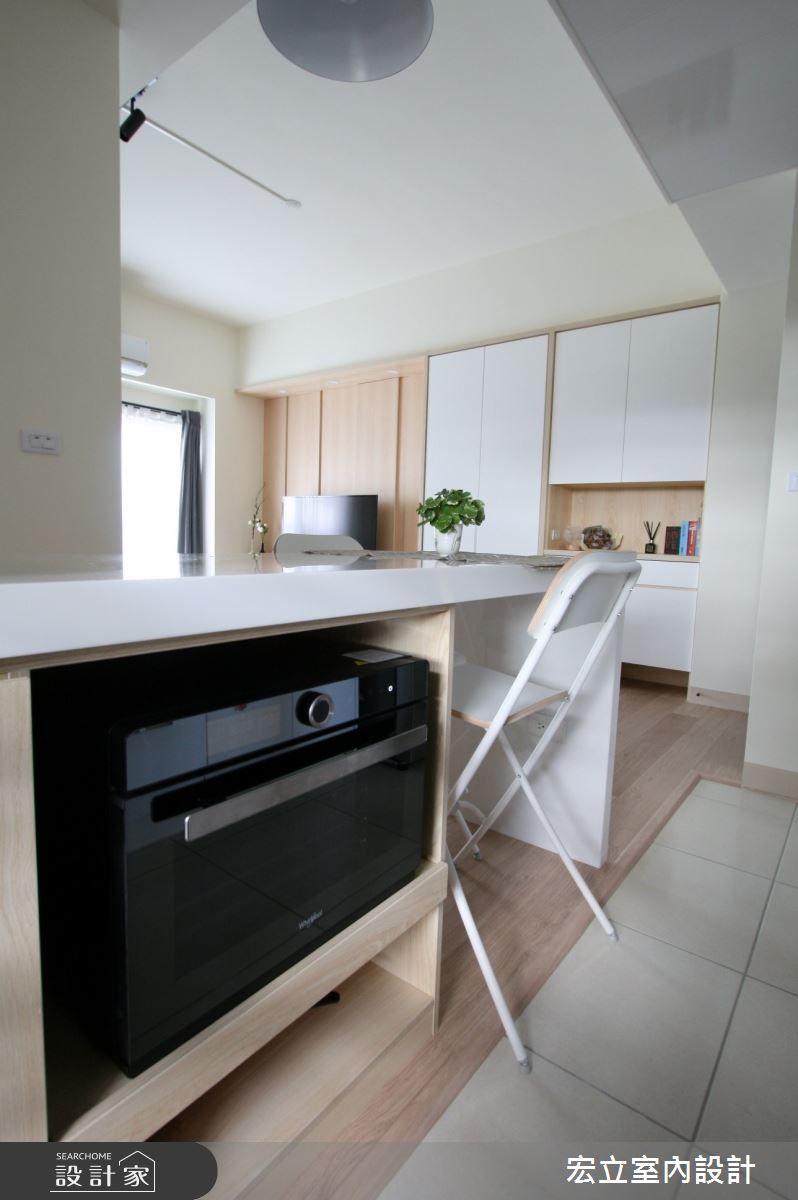 16坪新成屋(5年以下)＿日式無印風餐廳廚房案例圖片＿宏立室內設計＿宏立_04之5