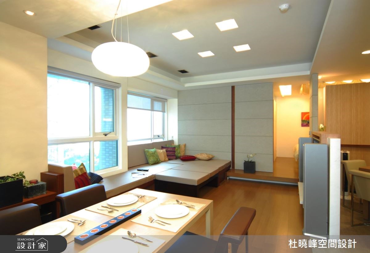 21坪中古屋(5~15年)＿休閒風客廳餐廳臥榻案例圖片＿杜曉峰澔漢空間設計＿杜曉峰_03之2