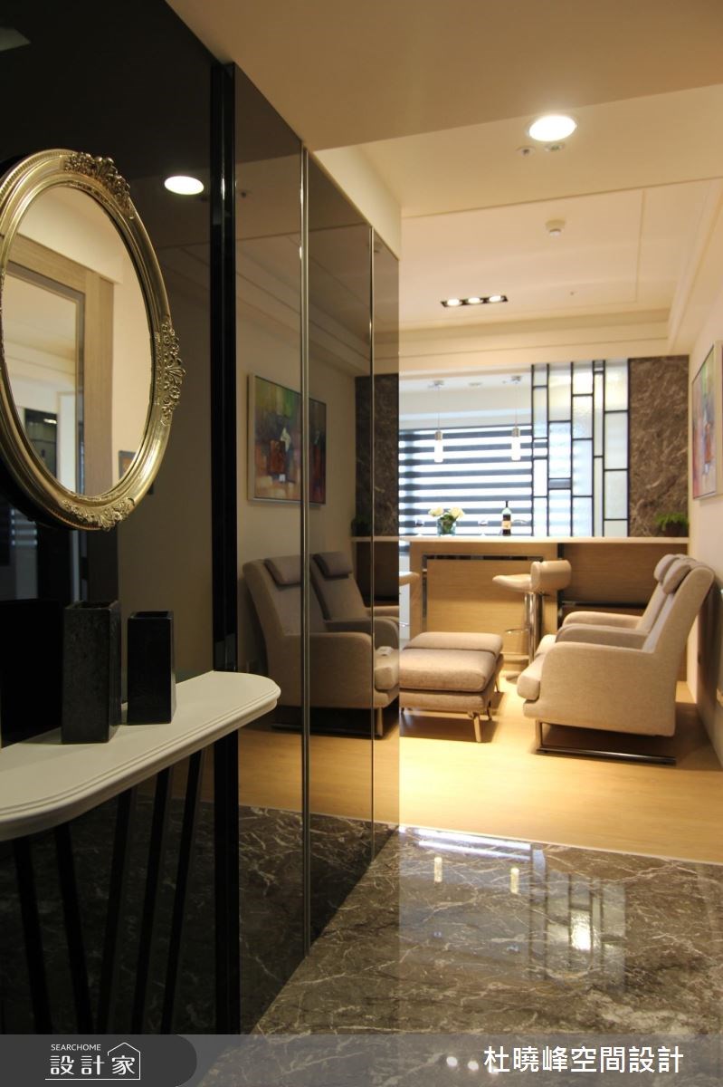 20坪中古屋(5~15年)＿奢華風玄關客廳吧檯案例圖片＿杜曉峰澔漢空間設計＿杜曉峰_07之1