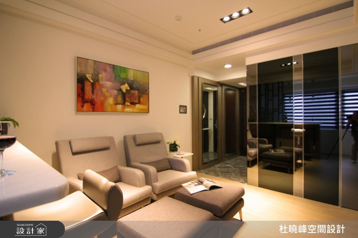 20坪中古屋(5~15年)＿奢華風玄關客廳案例圖片＿杜曉峰澔漢空間設計＿杜曉峰_07之3