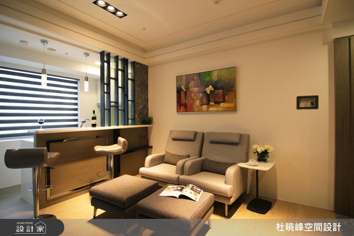 20坪中古屋(5~15年)＿奢華風客廳吧檯案例圖片＿杜曉峰澔漢空間設計＿杜曉峰_07之4