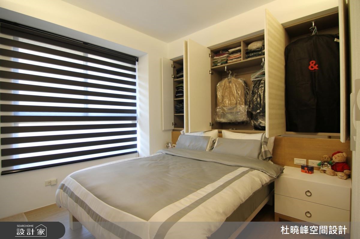 27坪新成屋(5年以下)＿北歐風臥室案例圖片＿杜曉峰澔漢空間設計＿杜曉峰_08之8