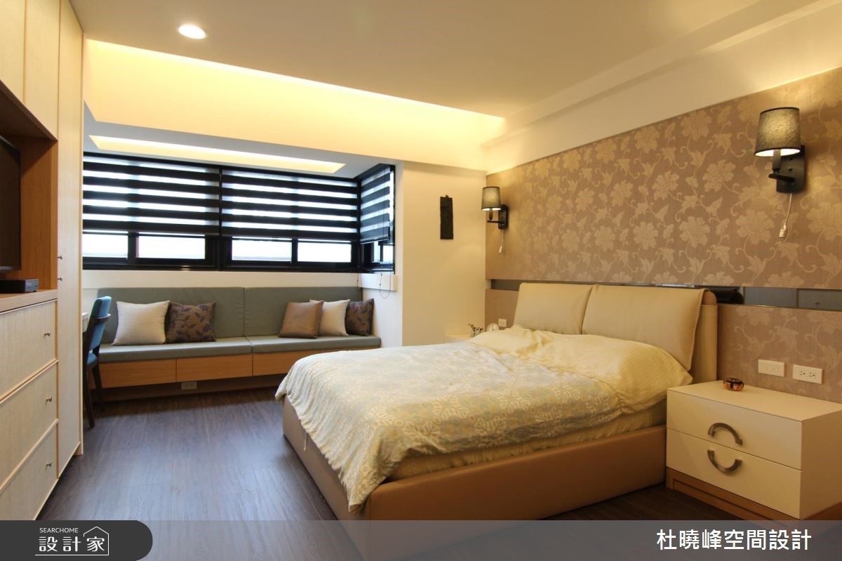35坪老屋(16~30年)＿休閒風臥室臥榻案例圖片＿杜曉峰澔漢空間設計＿杜曉峰_09之12