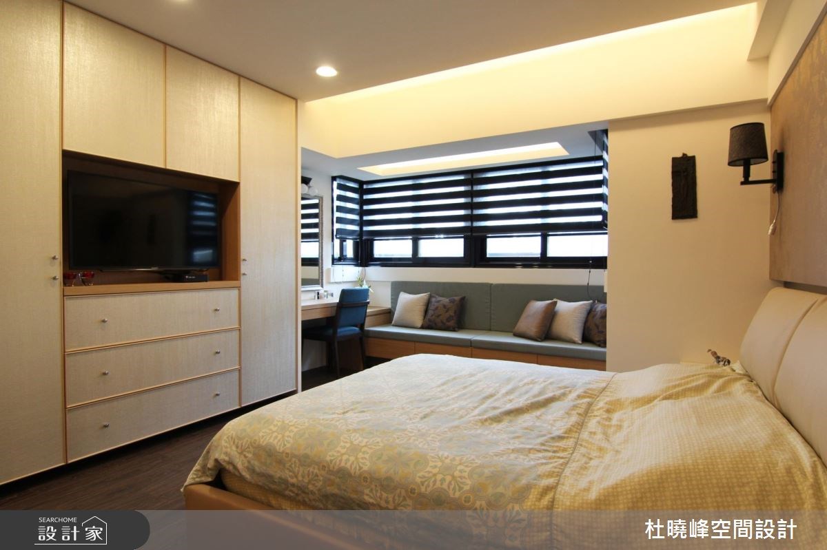 35坪老屋(16~30年)＿休閒風臥室臥榻案例圖片＿杜曉峰澔漢空間設計＿杜曉峰_09之13