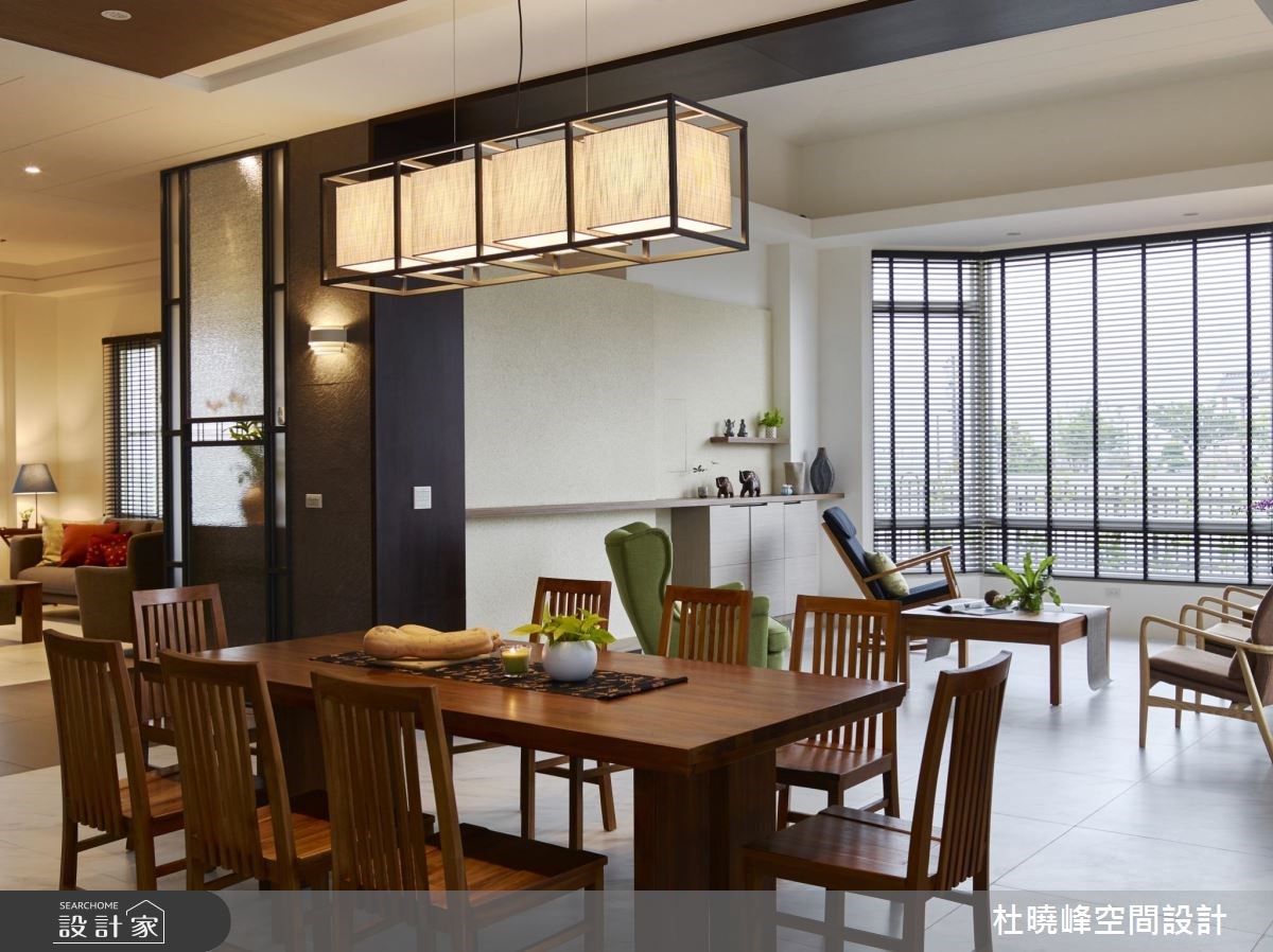 90坪新成屋(5年以下)＿鄉村風客廳餐廳案例圖片＿杜曉峰澔漢空間設計＿杜曉峰_11之2
