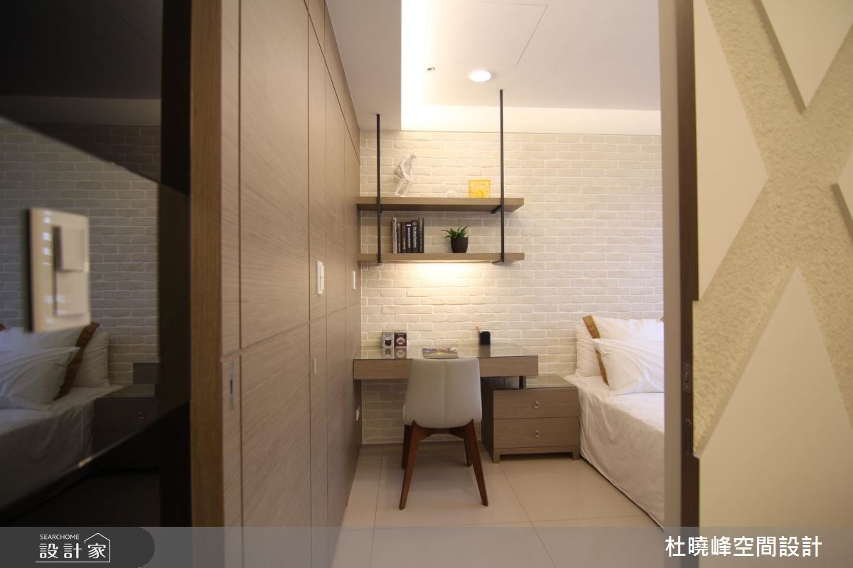 21坪新成屋(5年以下)＿北歐風臥室案例圖片＿杜曉峰澔漢空間設計＿杜曉峰_13之10