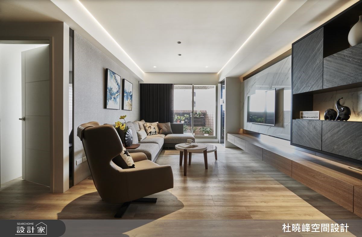 29坪老屋(16~30年)＿工業風客廳案例圖片＿杜曉峰澔漢空間設計＿杜曉峰_14之1