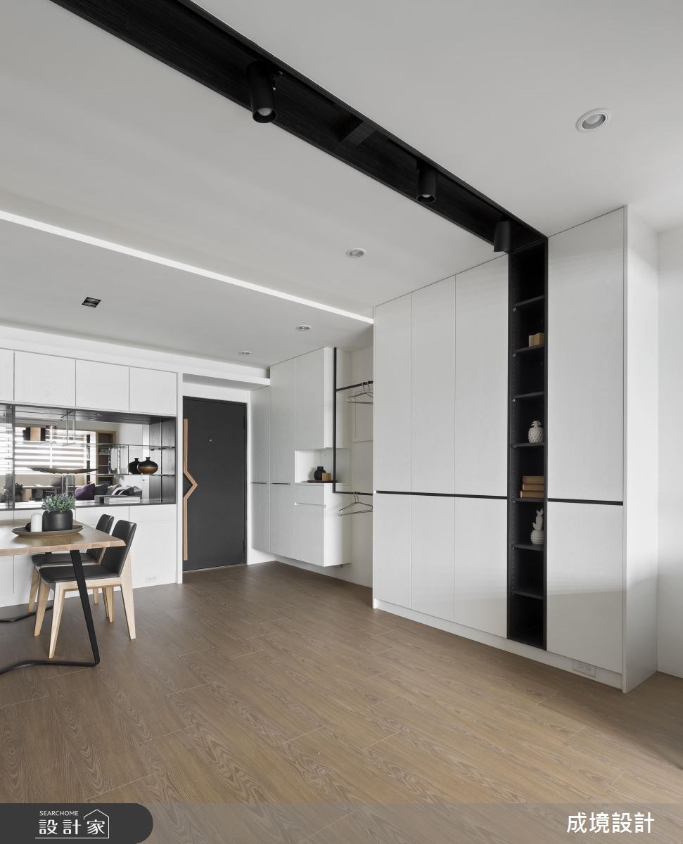 30坪老屋(16~30年)＿現代風玄關餐廳案例圖片＿成境設計＿成境_03之1