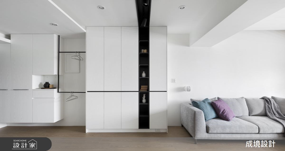 30坪老屋(16~30年)＿現代風玄關客廳案例圖片＿成境設計＿成境_03之3