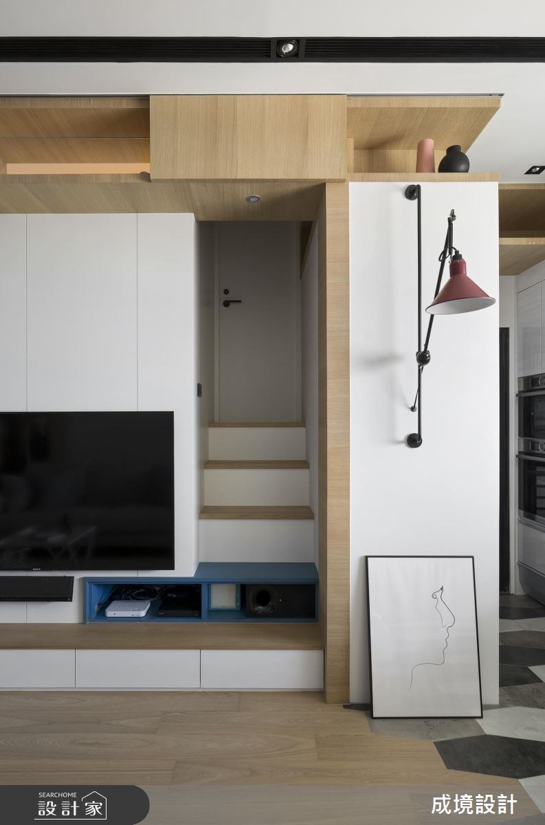 16坪老屋(16~30年)＿北歐風客廳案例圖片＿成境設計＿成境_05之5