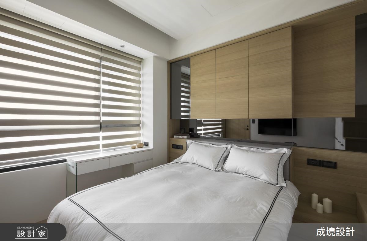 16坪老屋(16~30年)＿北歐風臥室案例圖片＿成境設計＿成境_05之10