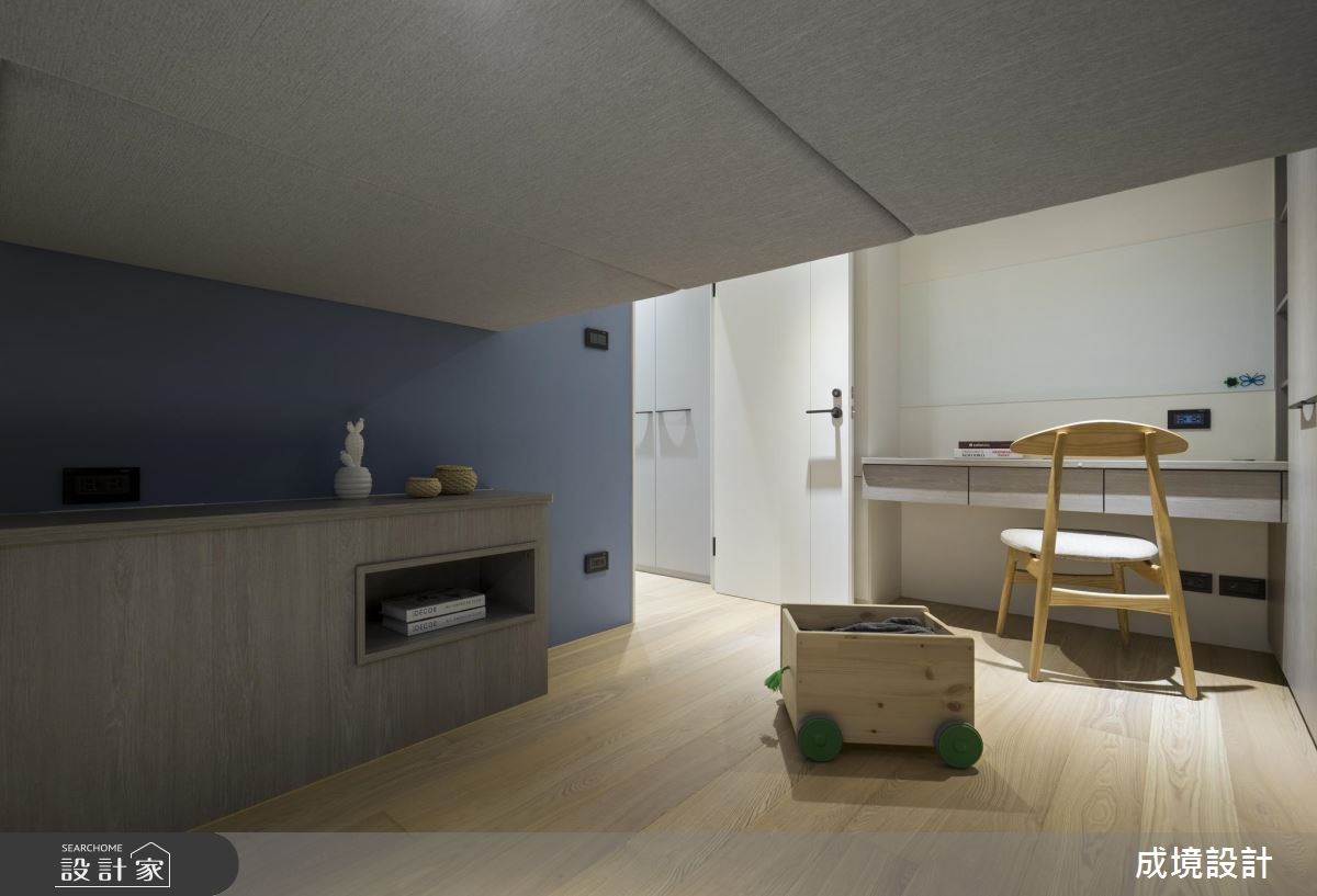 16坪老屋(16~30年)＿北歐風書房案例圖片＿成境設計＿成境_05之13
