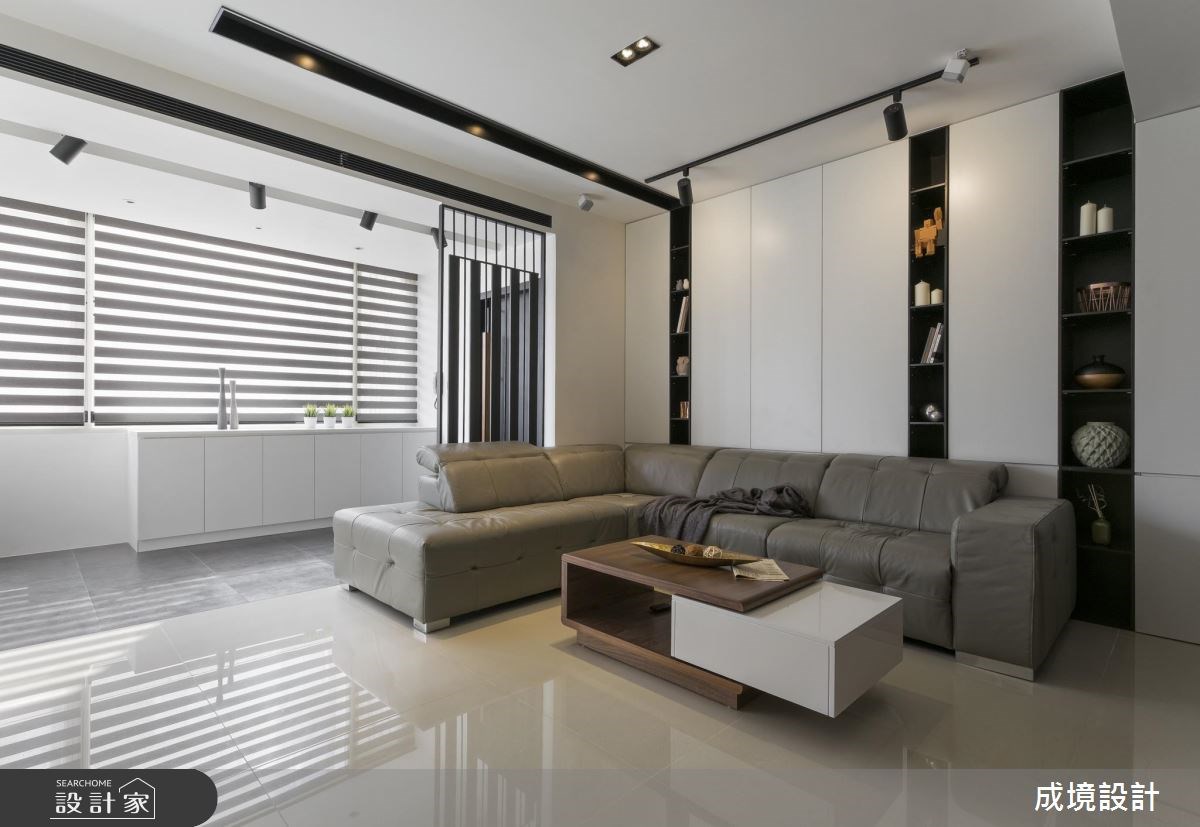 30坪老屋(16~30年)＿現代風玄關客廳案例圖片＿成境設計＿成境_08之3
