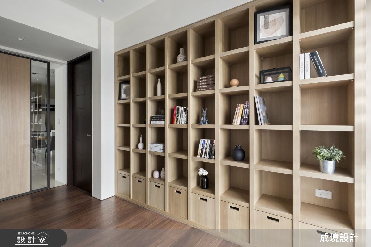 30坪新成屋(5年以下)＿現代風書房案例圖片＿成境設計＿成境_09之6