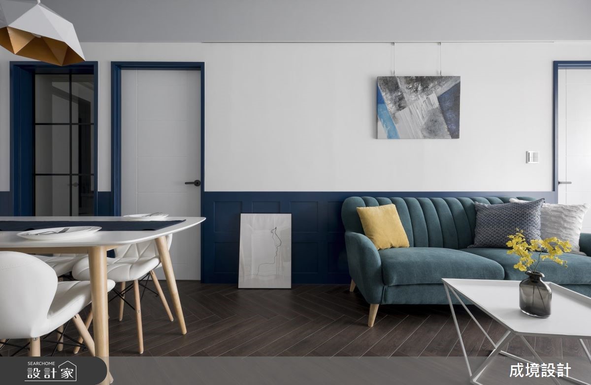 16坪新成屋(5年以下)＿混搭風客廳案例圖片＿成境設計＿成境_13之11