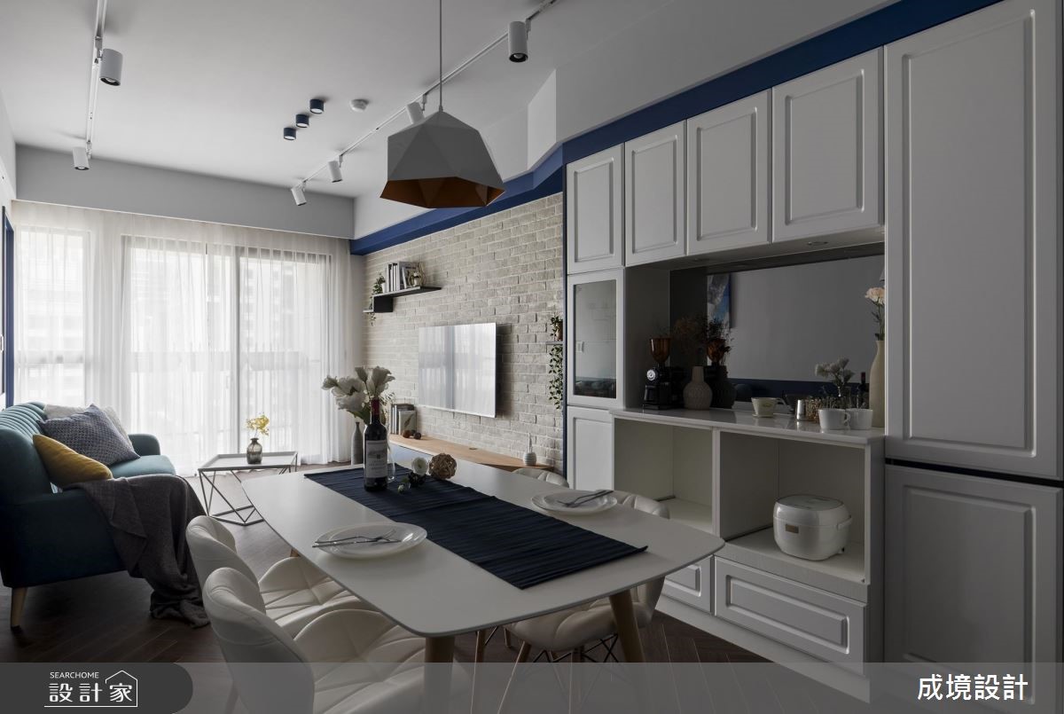 16坪新成屋(5年以下)＿混搭風餐廳案例圖片＿成境設計＿成境_13之5