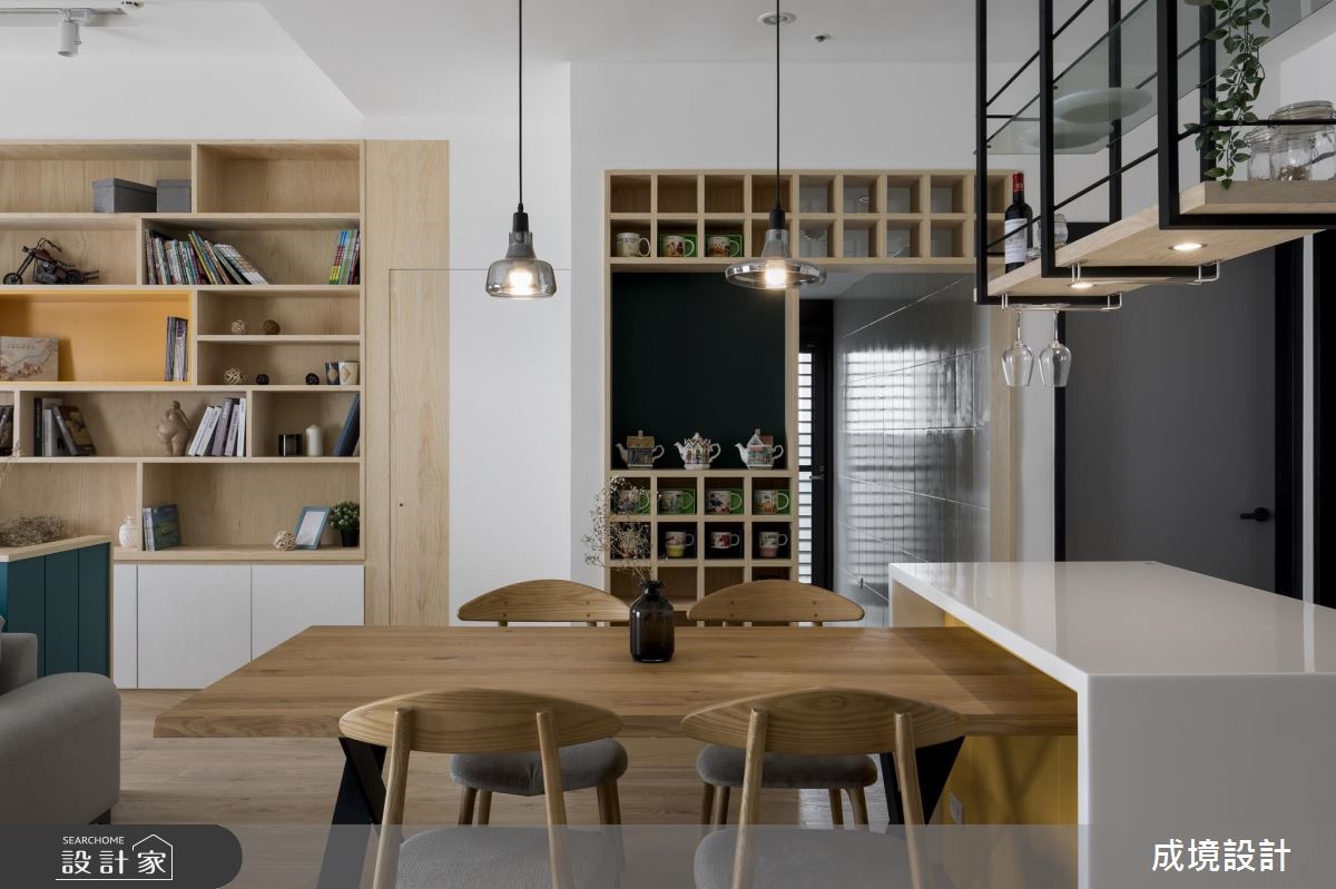 24坪中古屋(5~15年)＿北歐風餐廳案例圖片＿成境設計＿成境_朗朗之15
