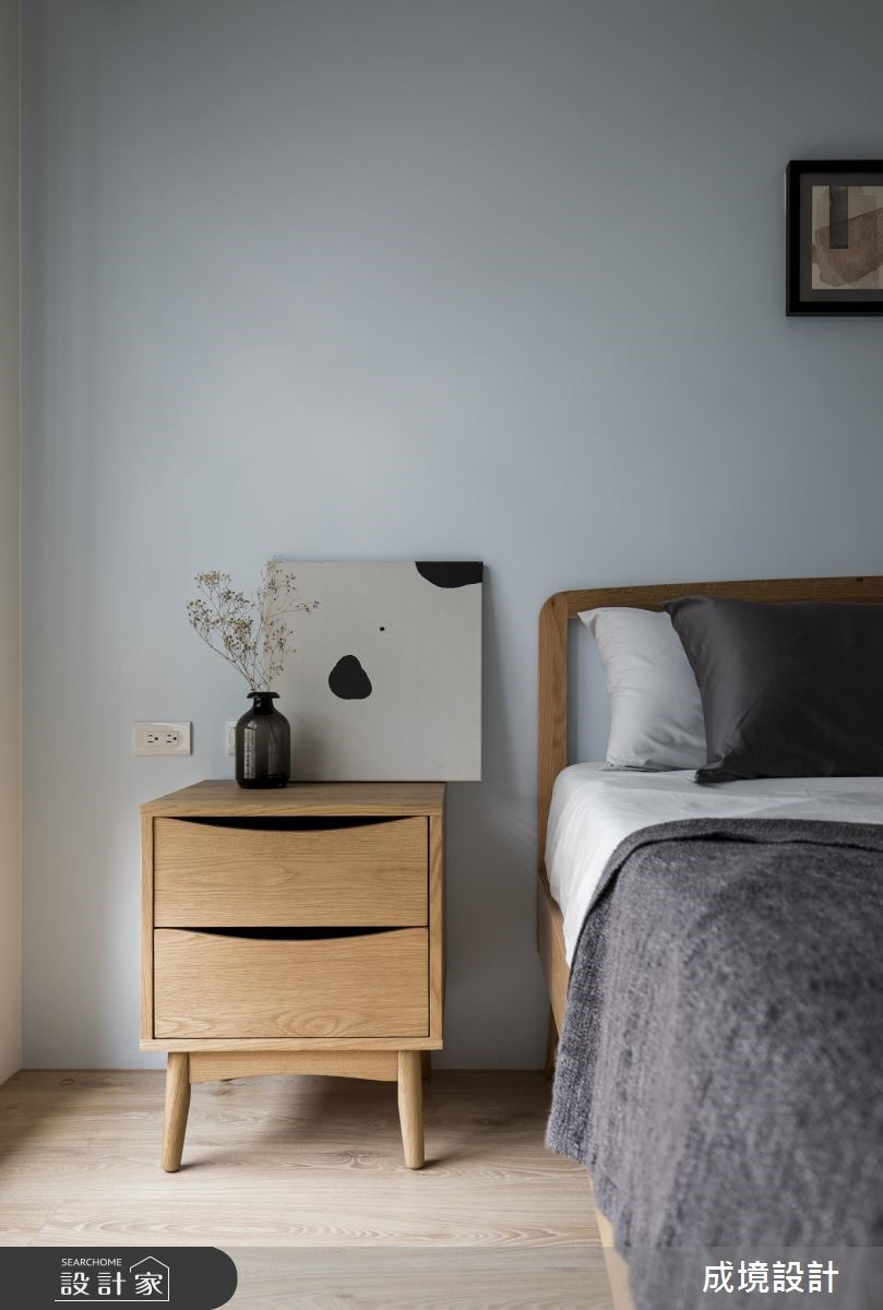 24坪中古屋(5~15年)＿北歐風臥室案例圖片＿成境設計＿成境_朗朗之26