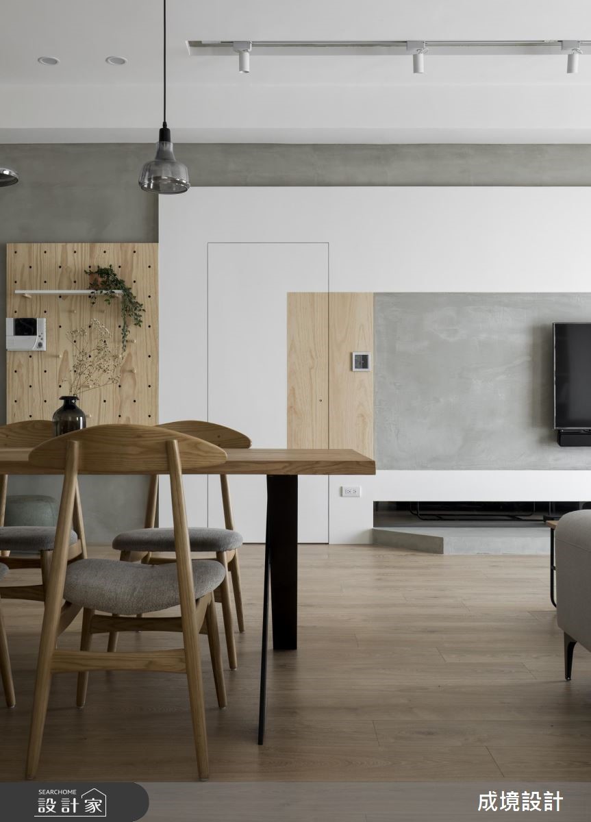 24坪中古屋(5~15年)＿北歐風餐廳案例圖片＿成境設計＿成境_朗朗之2