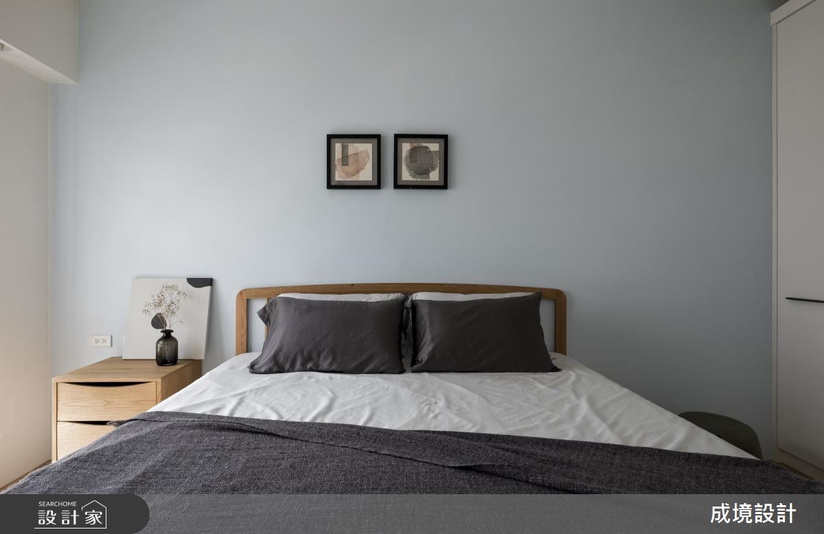 24坪中古屋(5~15年)＿北歐風臥室案例圖片＿成境設計＿成境_朗朗之25