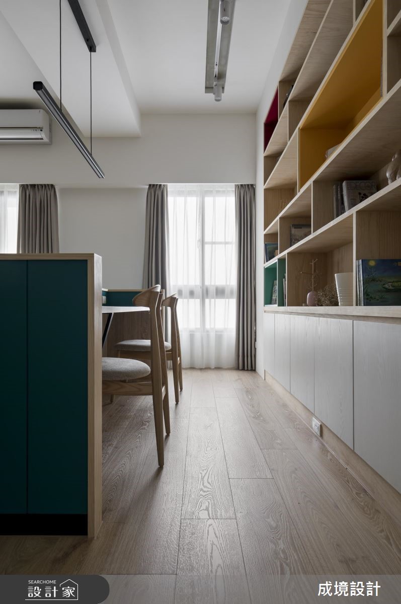 24坪中古屋(5~15年)＿北歐風工作區案例圖片＿成境設計＿成境_朗朗之17