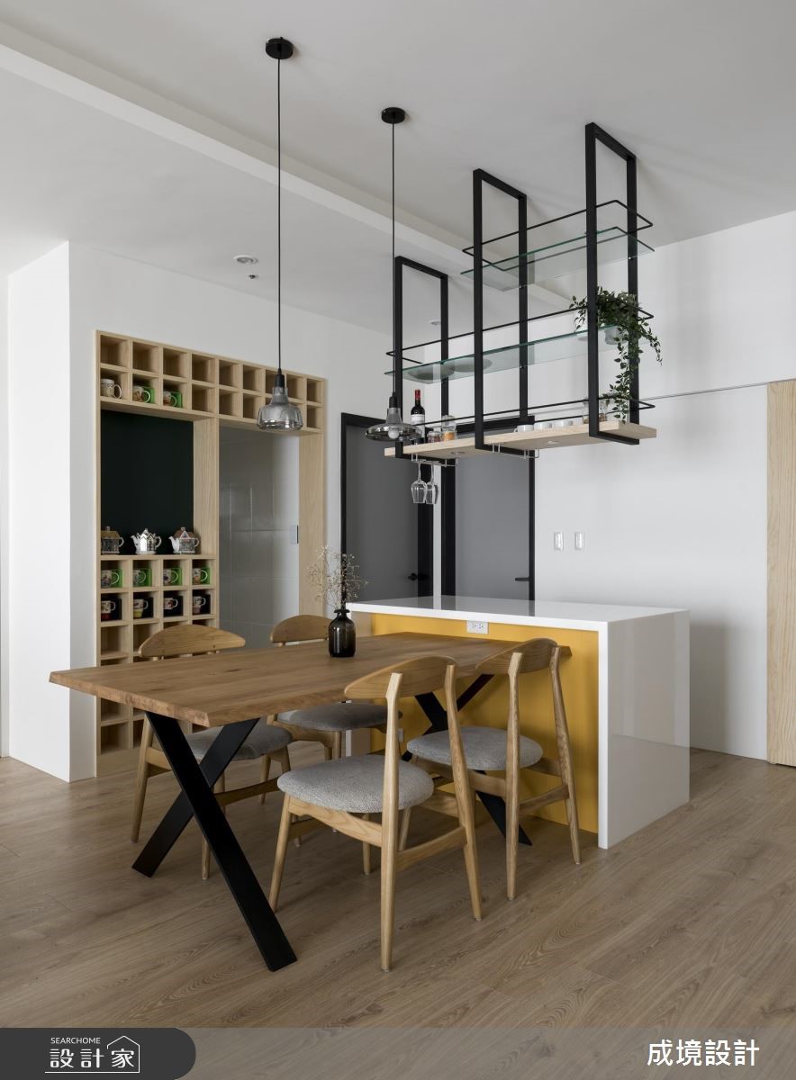 24坪中古屋(5~15年)＿北歐風餐廳案例圖片＿成境設計＿成境_朗朗之14