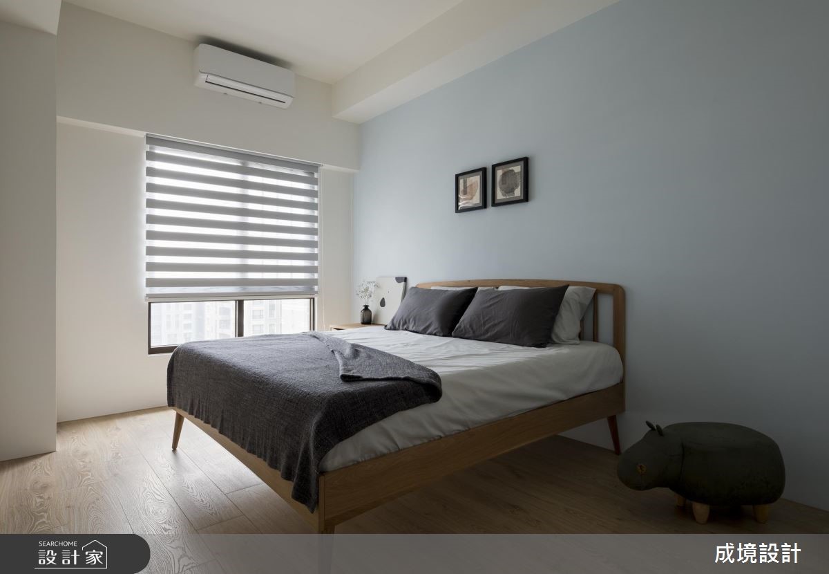 24坪中古屋(5~15年)＿北歐風臥室案例圖片＿成境設計＿成境_朗朗之23