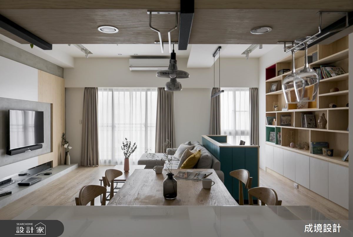 24坪中古屋(5~15年)＿北歐風餐廳案例圖片＿成境設計＿成境_朗朗之13