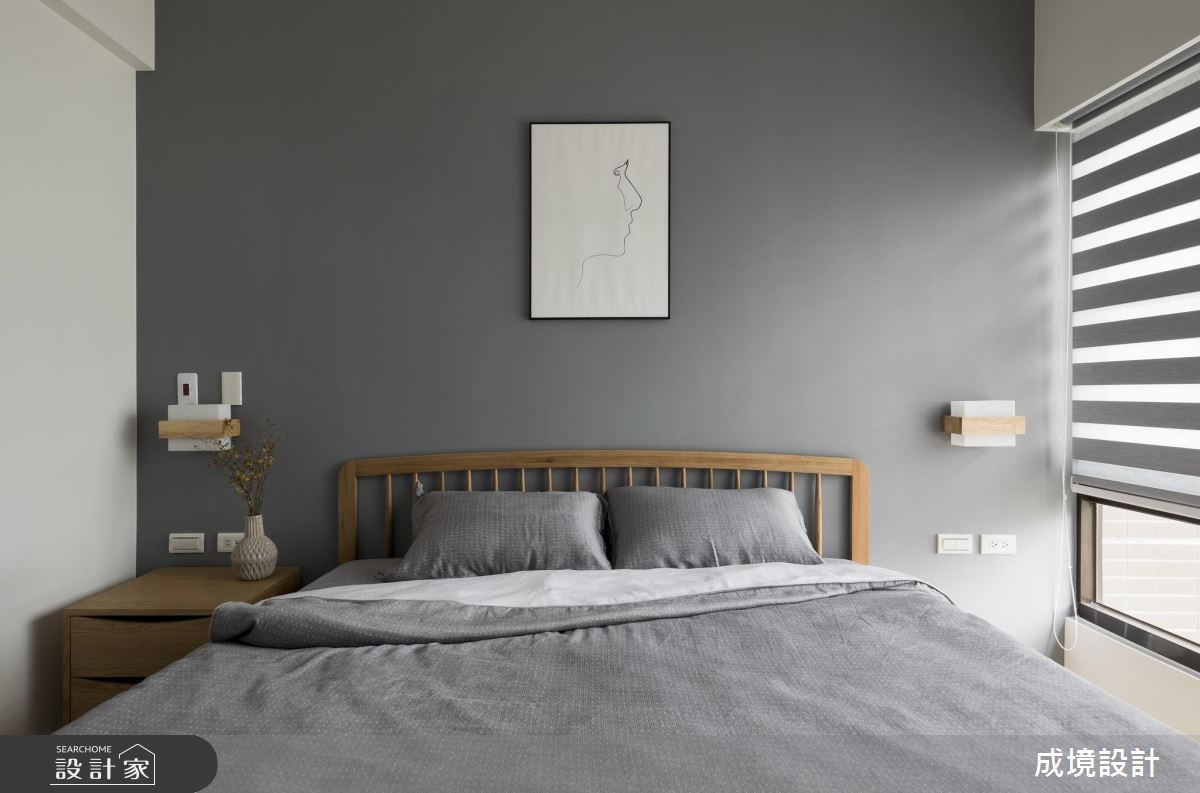 24坪中古屋(5~15年)＿北歐風臥室案例圖片＿成境設計＿成境_朗朗之21