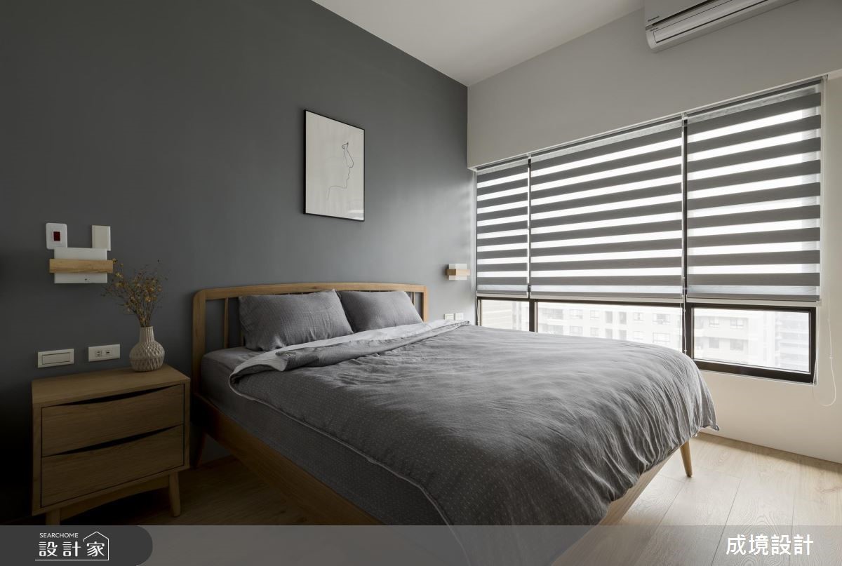 24坪中古屋(5~15年)＿北歐風臥室案例圖片＿成境設計＿成境_朗朗之20