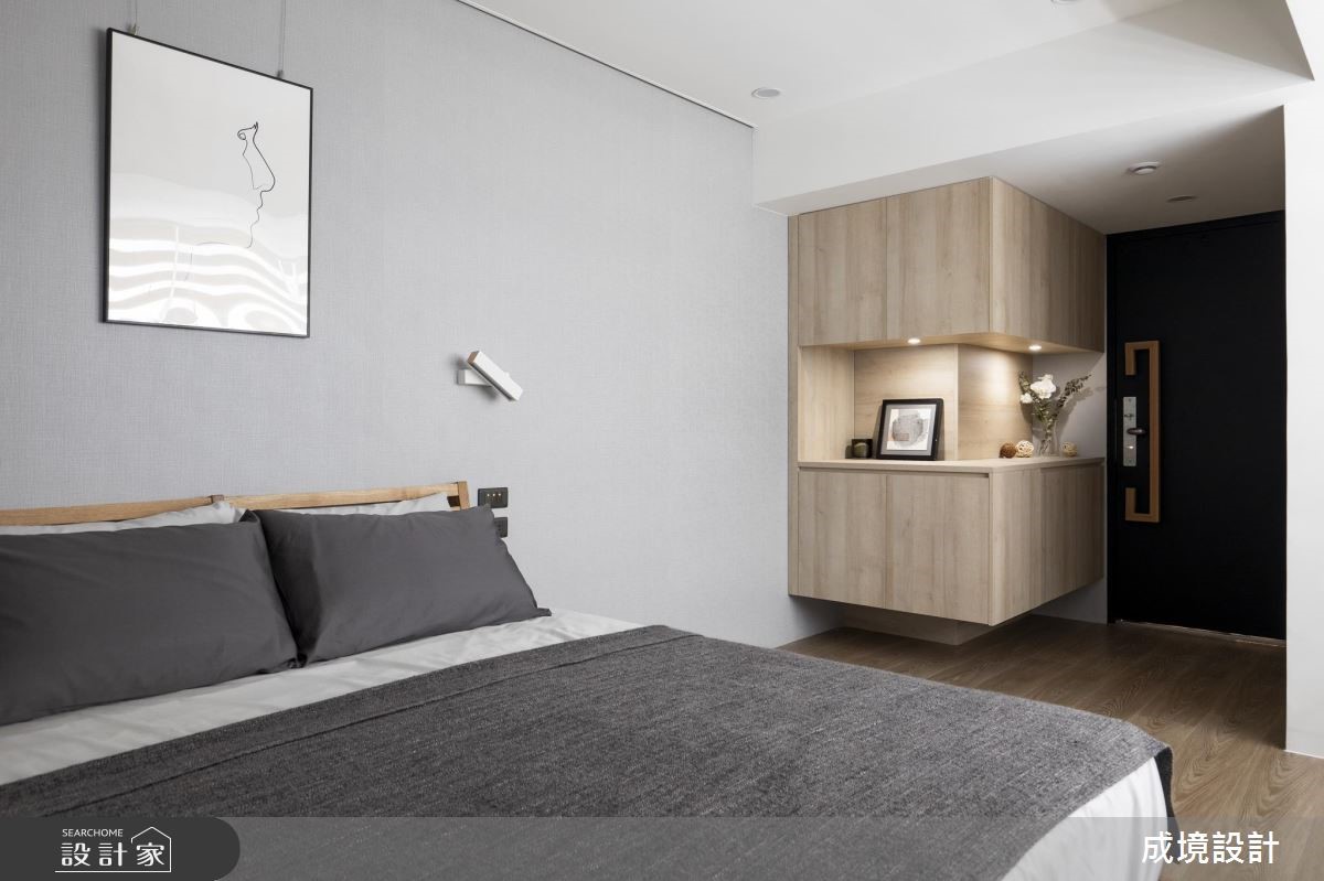40坪中古屋(5~15年)＿北歐風臥室案例圖片＿成境設計＿成境_15之22