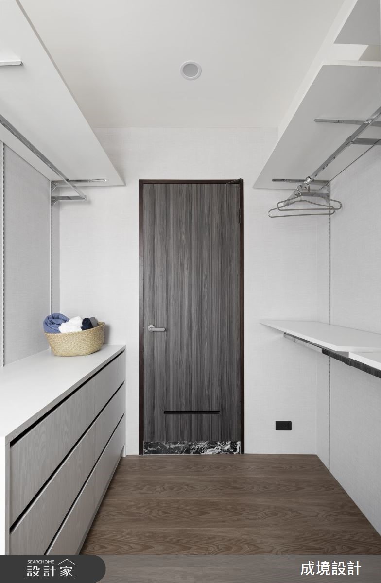 40坪中古屋(5~15年)＿北歐風更衣間案例圖片＿成境設計＿成境_15之25