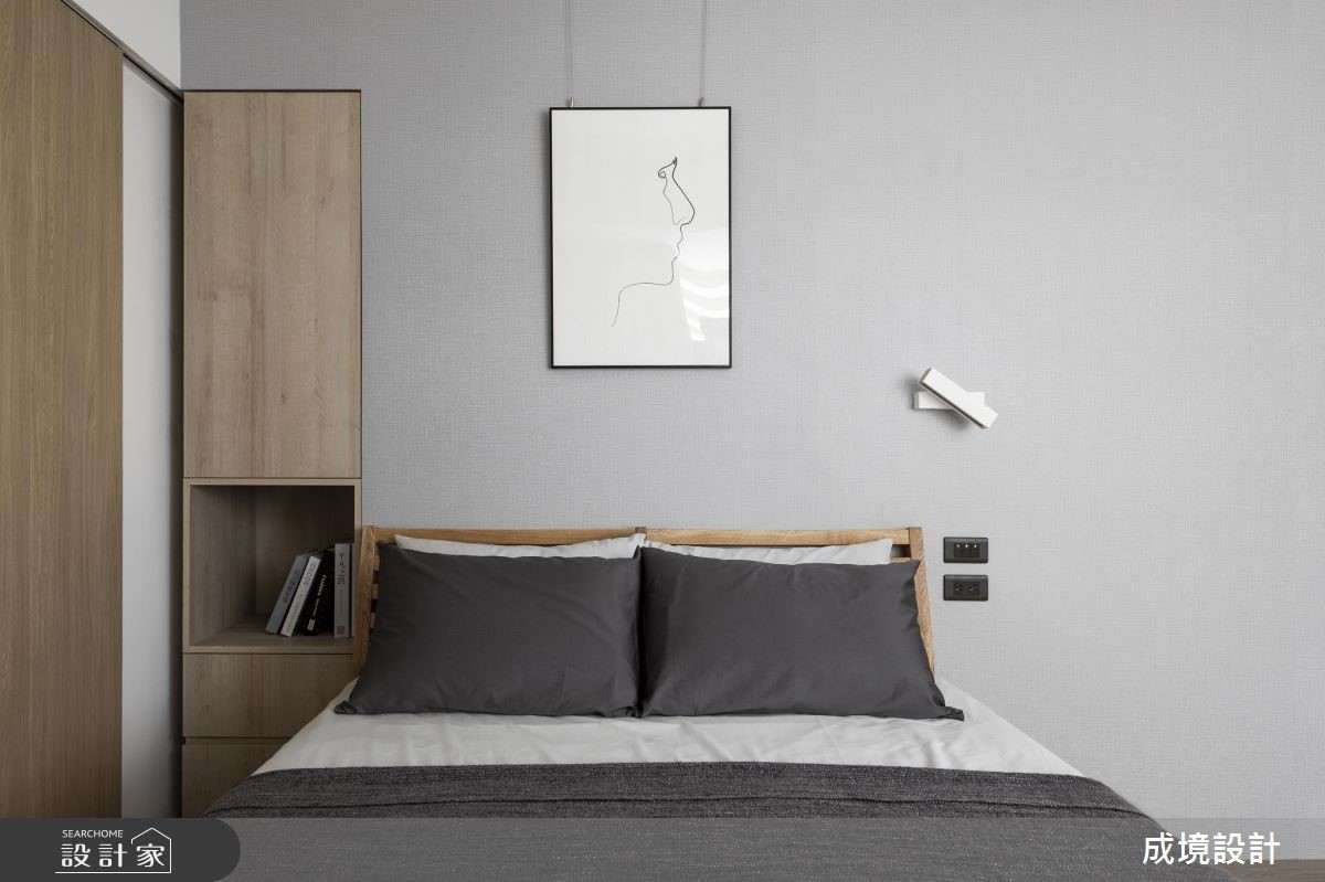 40坪中古屋(5~15年)＿北歐風臥室案例圖片＿成境設計＿成境_15之23
