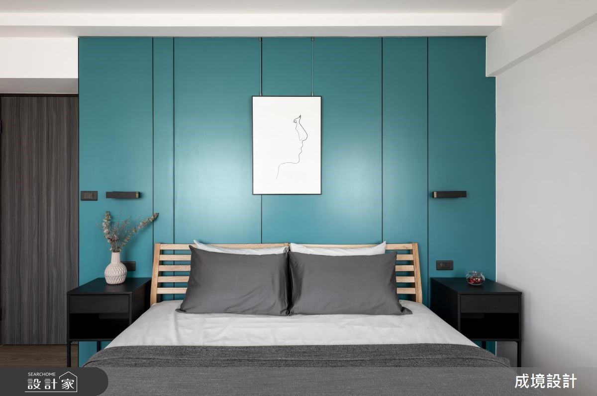 40坪中古屋(5~15年)＿北歐風臥室案例圖片＿成境設計＿成境_15之18