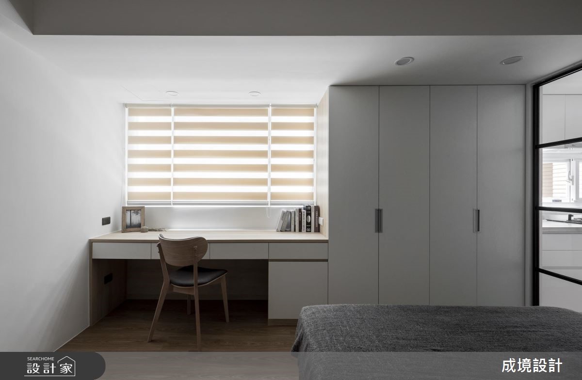 40坪中古屋(5~15年)＿北歐風臥室案例圖片＿成境設計＿成境_15之24