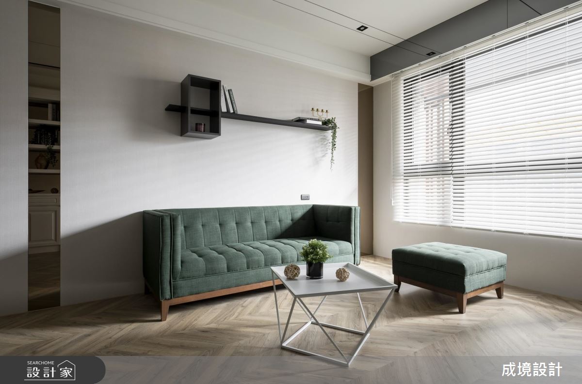 16坪新成屋(5年以下)＿北歐風客廳案例圖片＿成境設計＿成境_16之8