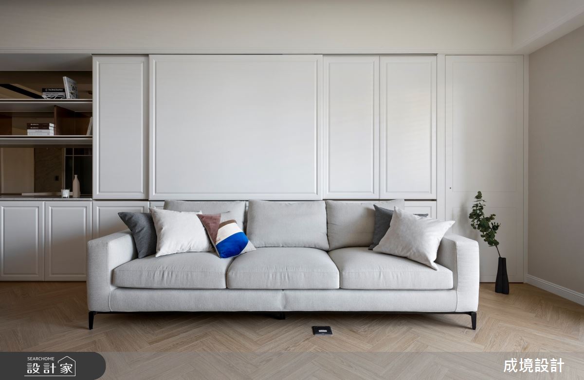 38坪新成屋(5年以下)＿北歐風客廳案例圖片＿成境設計＿成境_上城日記之10