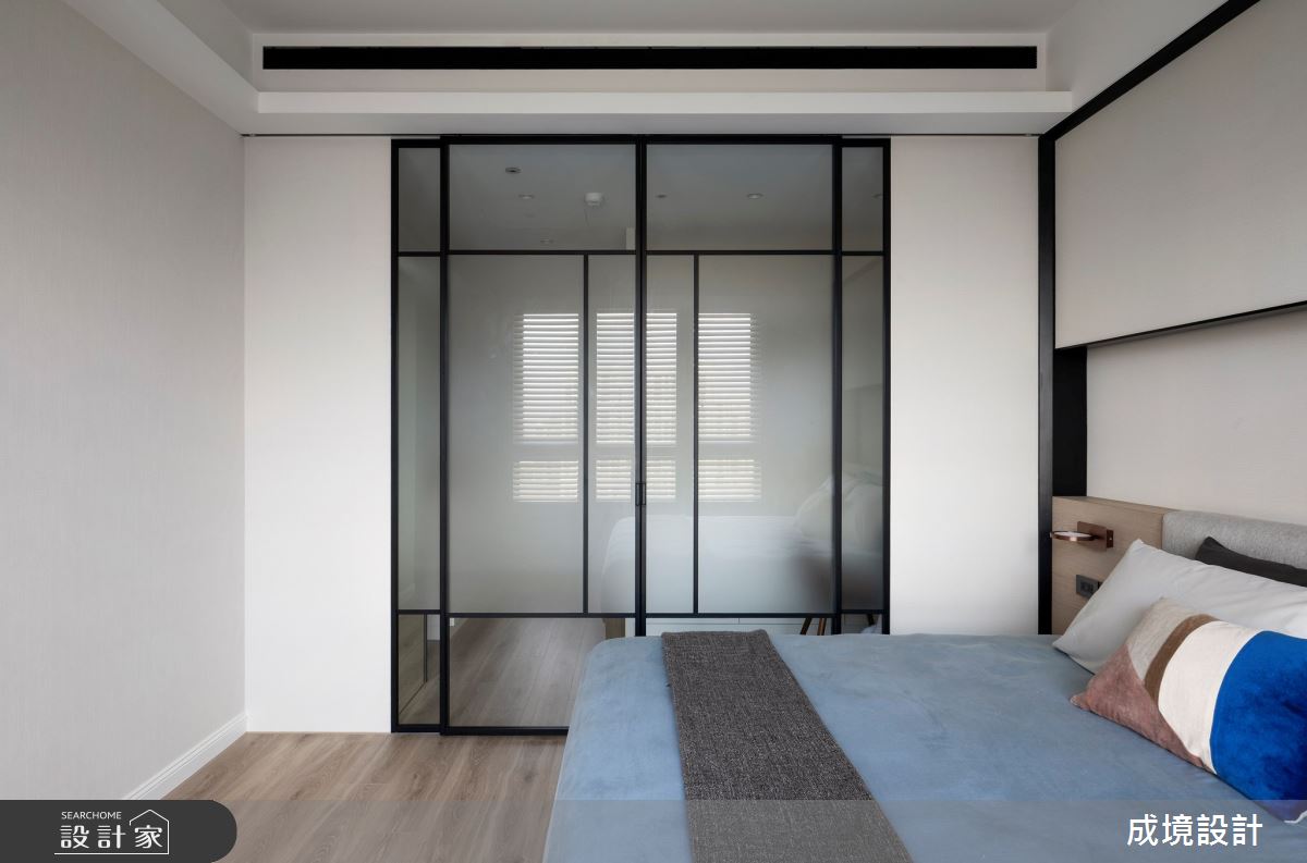 38坪新成屋(5年以下)＿北歐風臥室案例圖片＿成境設計＿成境_上城日記之16