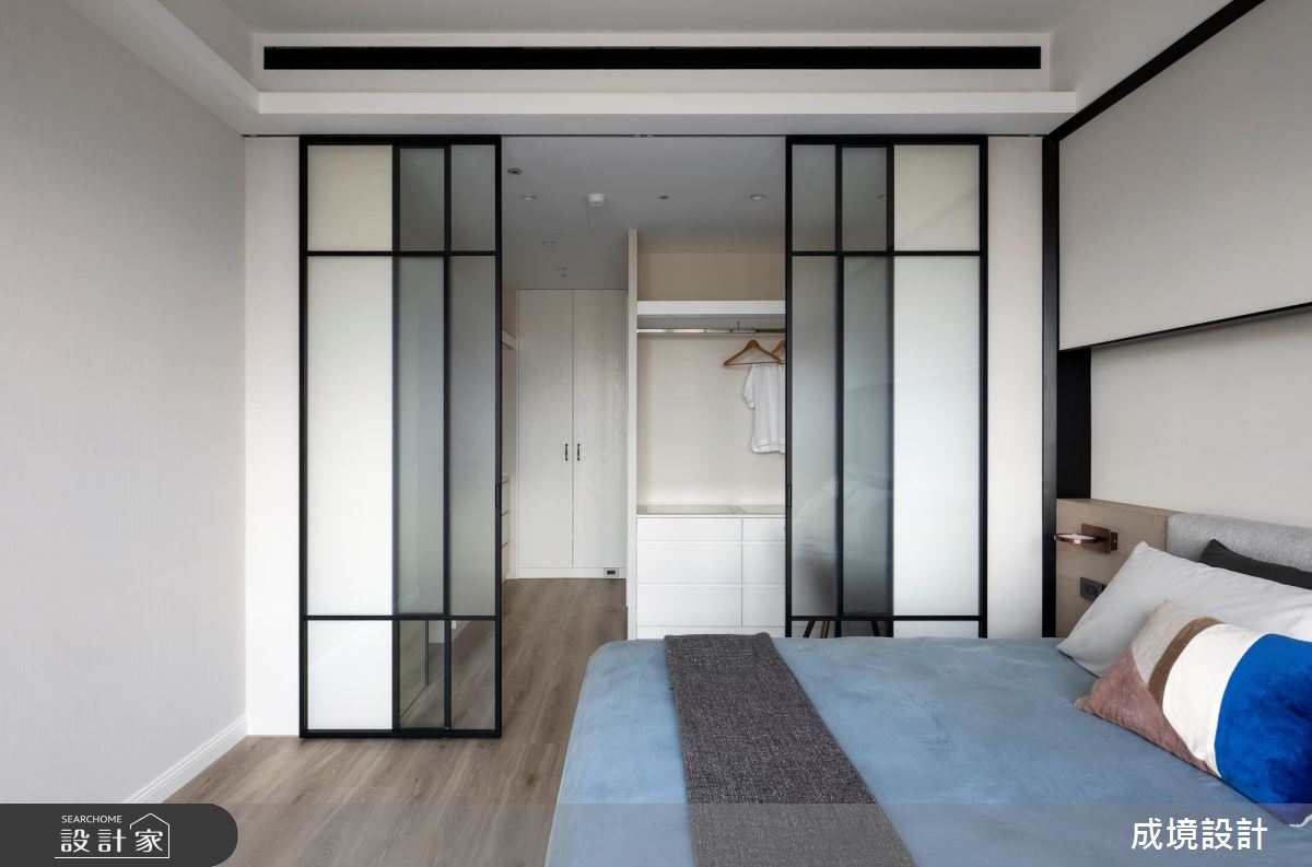 38坪新成屋(5年以下)＿北歐風臥室案例圖片＿成境設計＿成境_上城日記之17