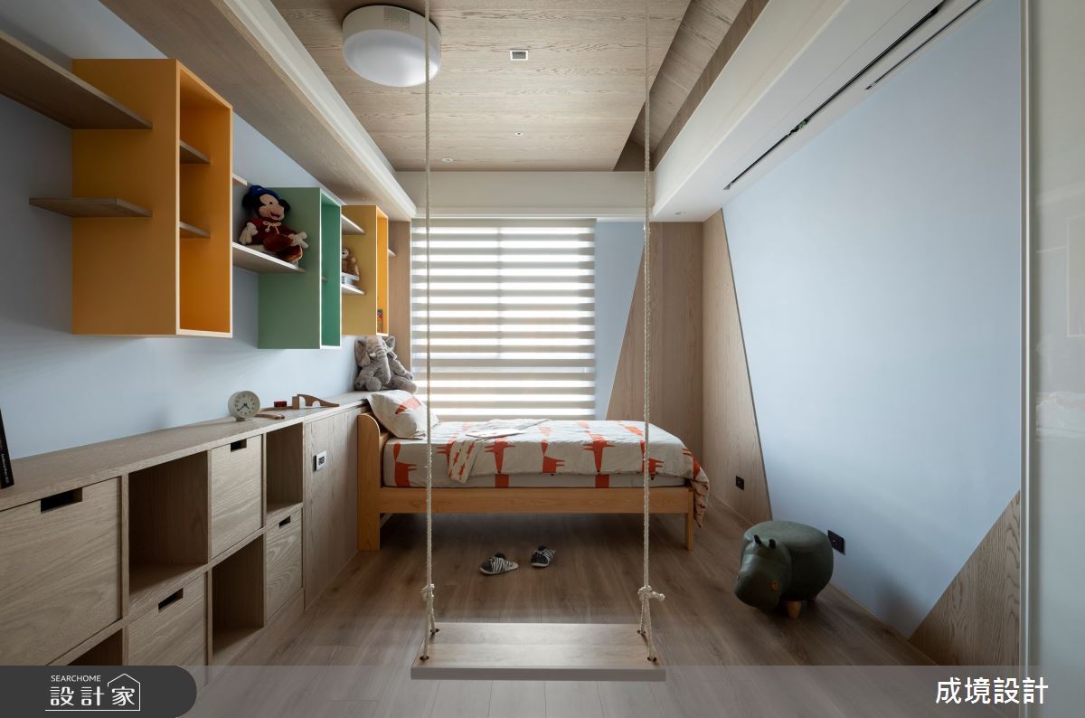 38坪新成屋(5年以下)＿北歐風臥室案例圖片＿成境設計＿成境_上城日記之24