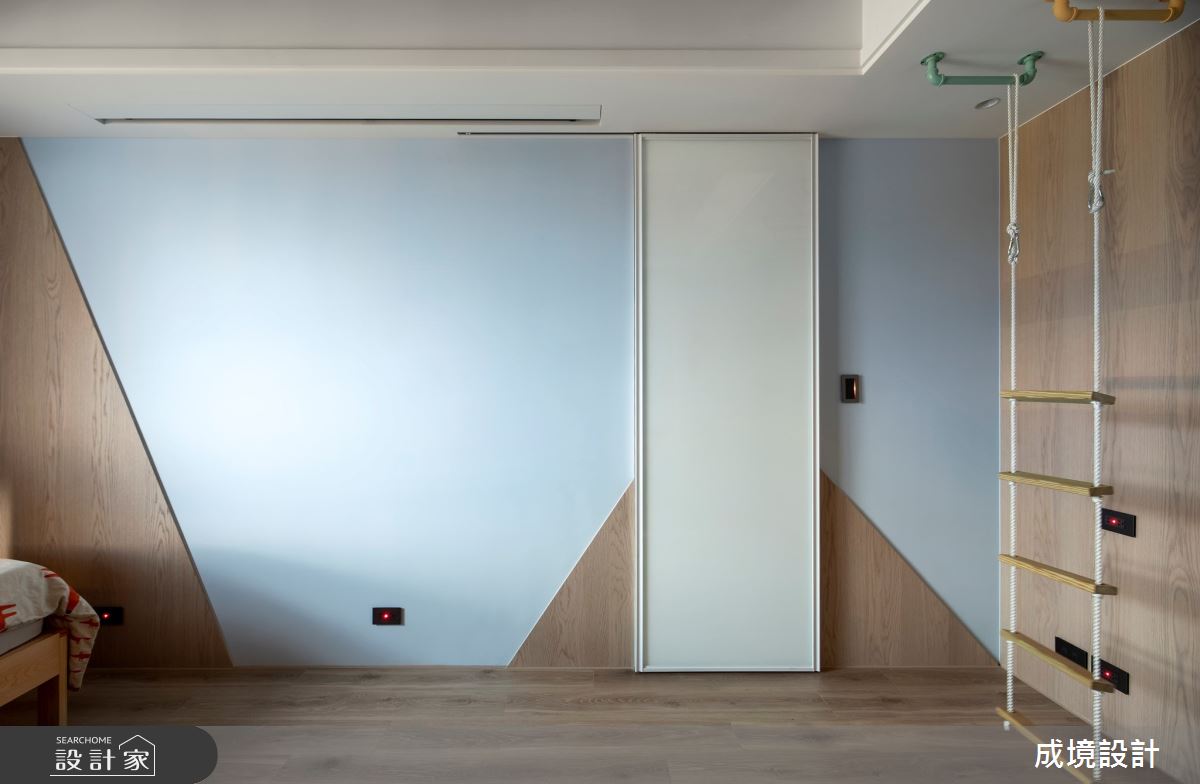 38坪新成屋(5年以下)＿北歐風臥室案例圖片＿成境設計＿成境_上城日記之27